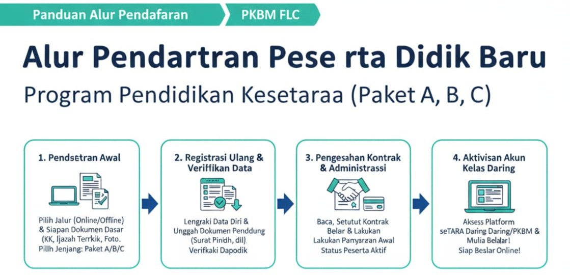 Alur Pendaftaran PKBM FLC